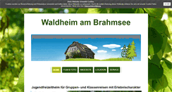 Desktop Screenshot of brahmsee.de